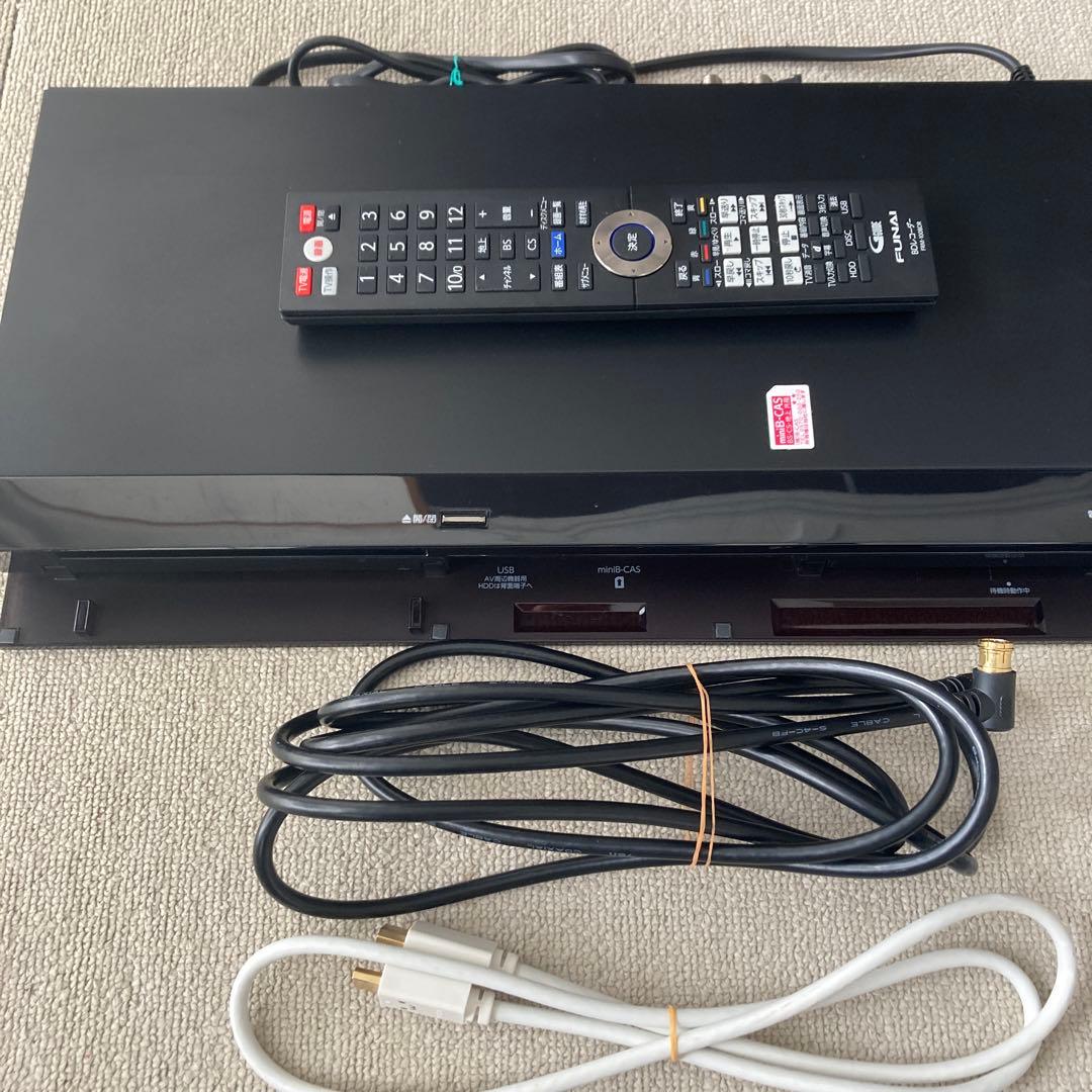 美品☆2017年製フナイブルーレイディスクレコーダー