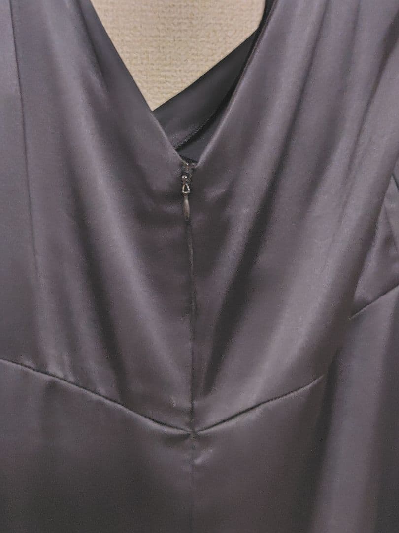 本日限定価格【CHANEL】ブラックシルクワンピース