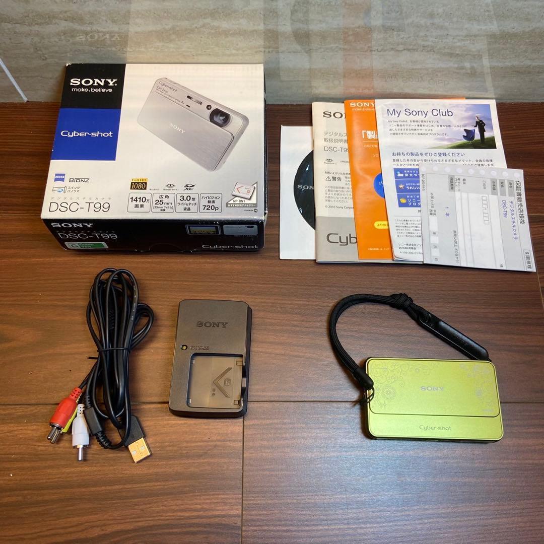 SONY Cyber−Shot T DSC-T99(B) デジカメ 5501