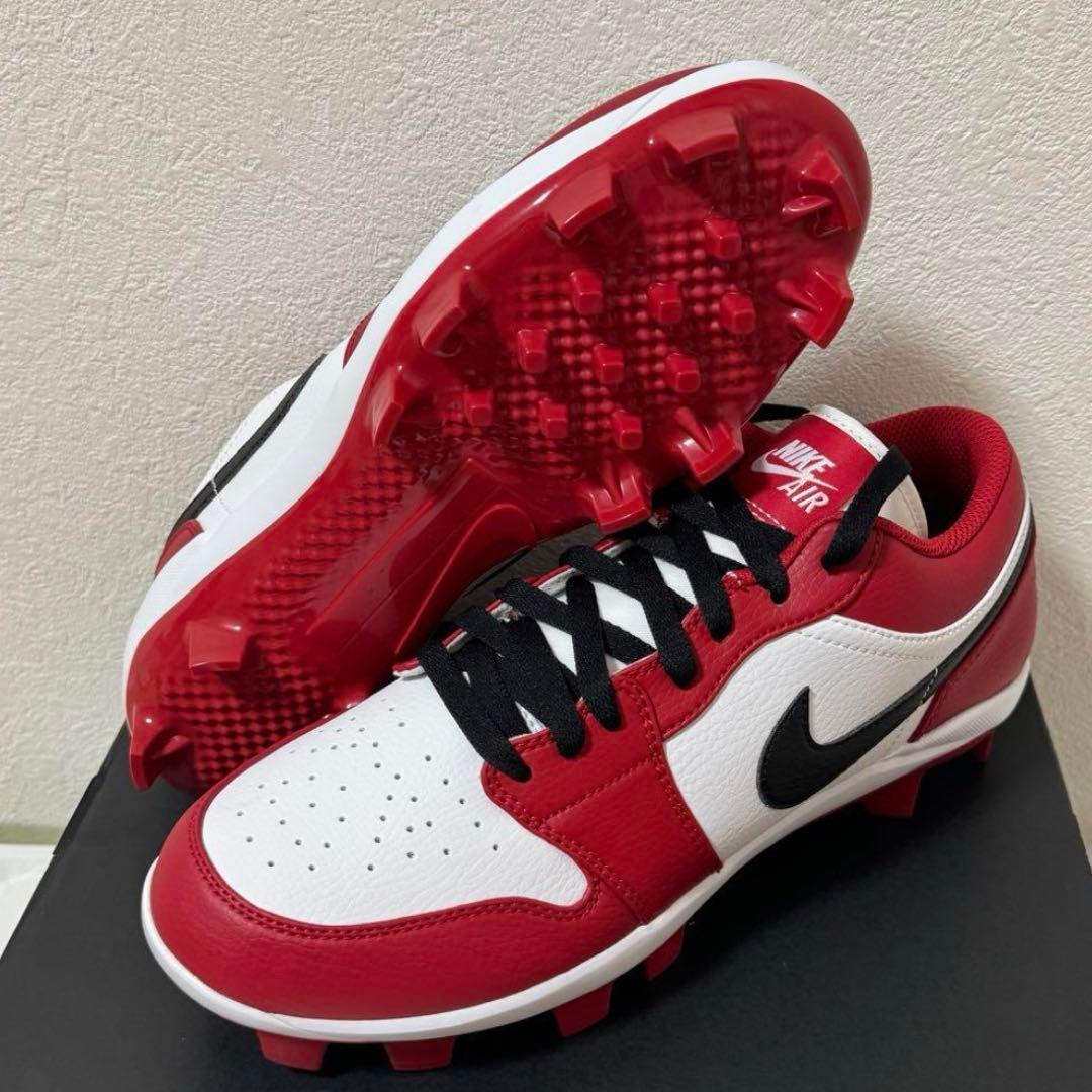 Jordan 1 RETRO MCS LOW 白×赤 26.5cm スパイク