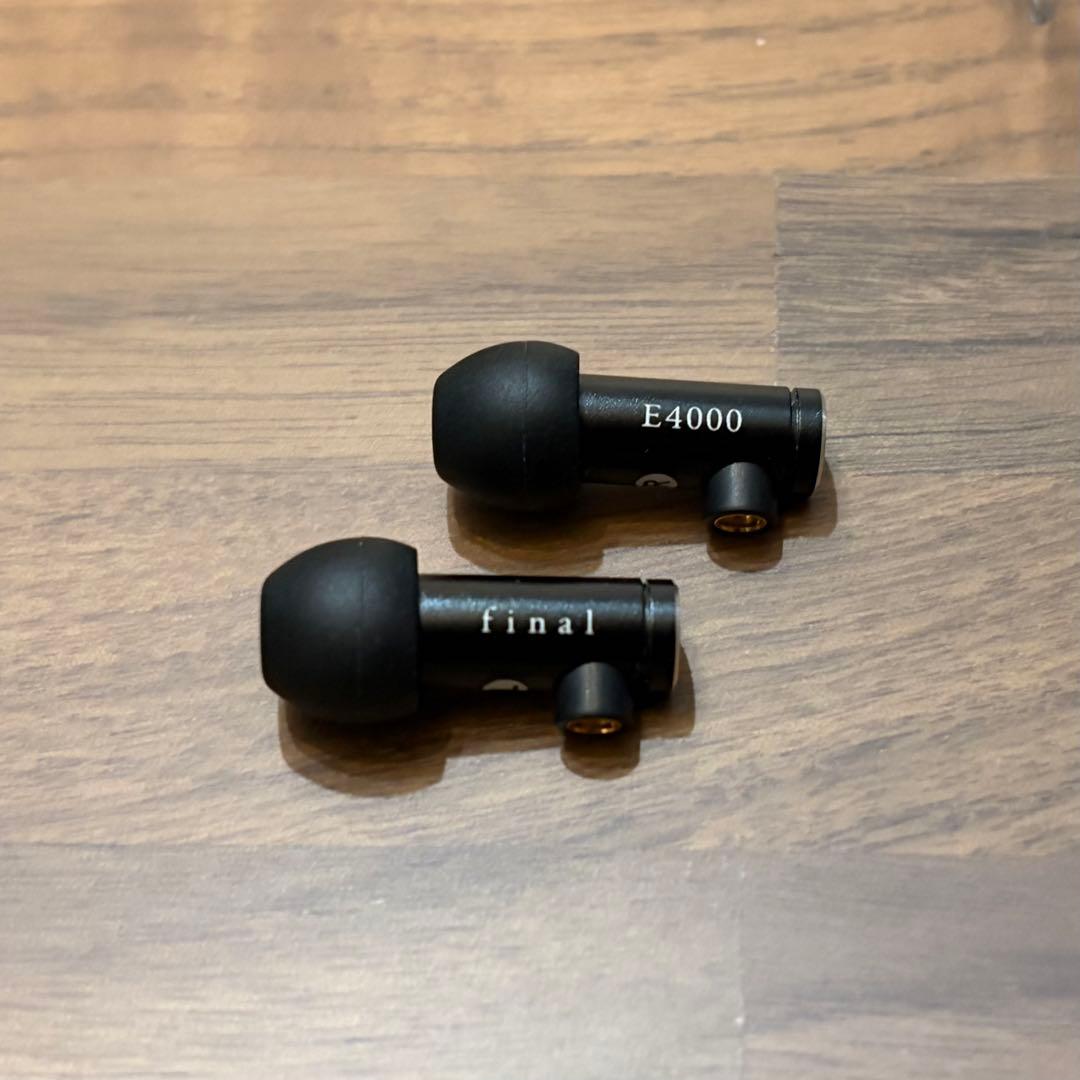 final E4000 + おまけmmcxケーブル 2m
