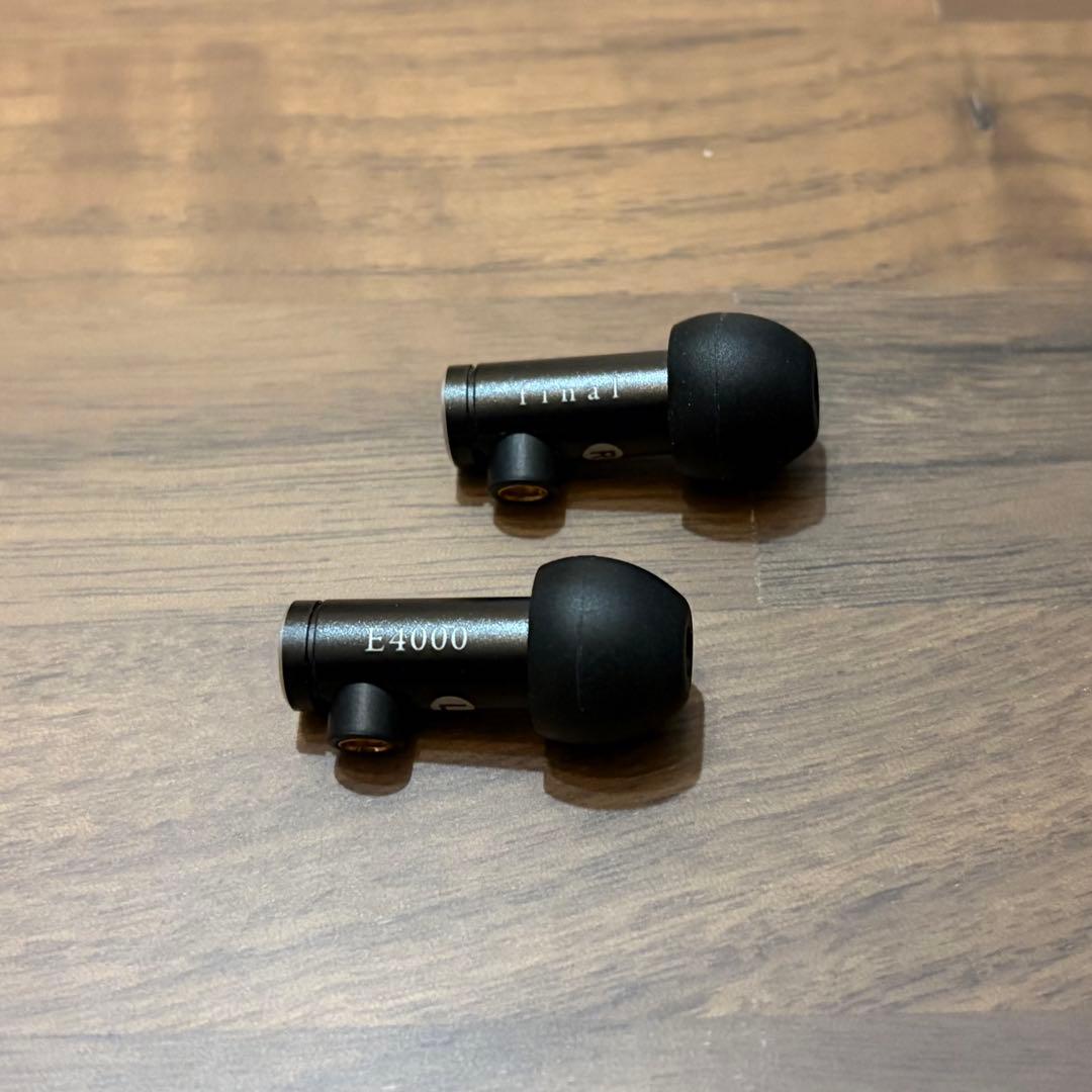 final E4000 + おまけmmcxケーブル 2m