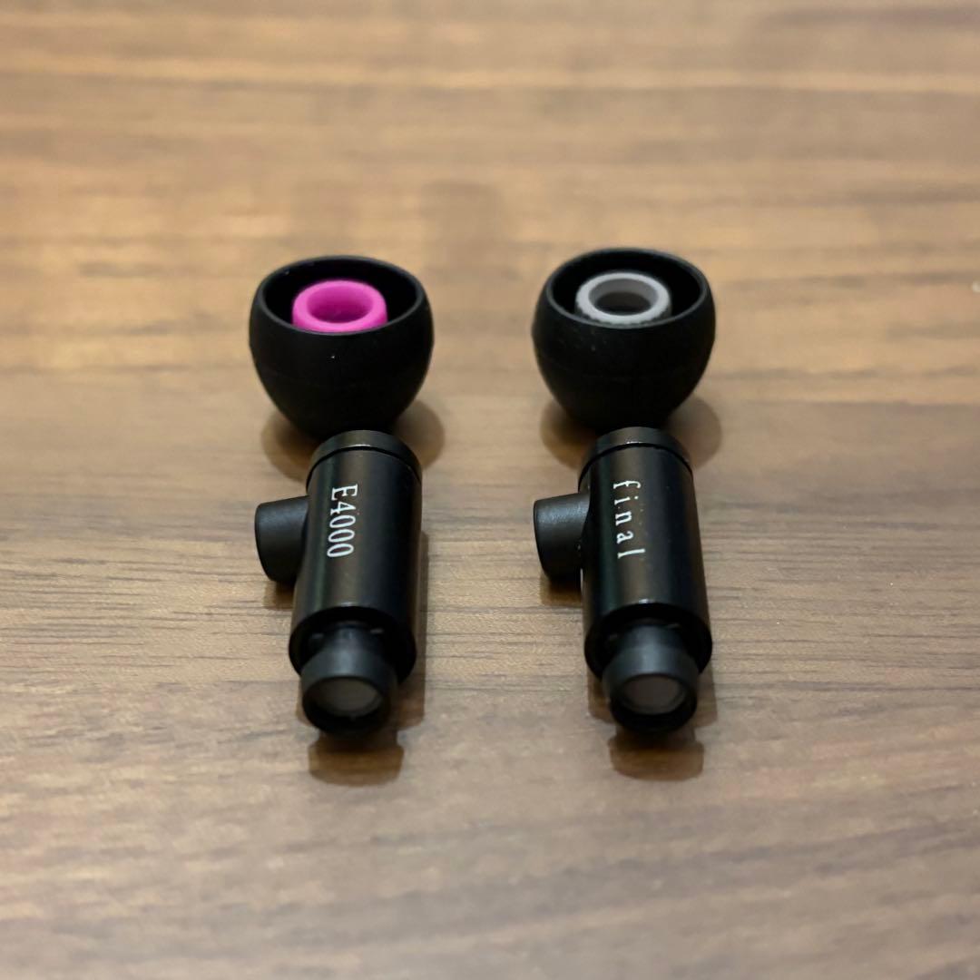 final E4000 + おまけmmcxケーブル 2m