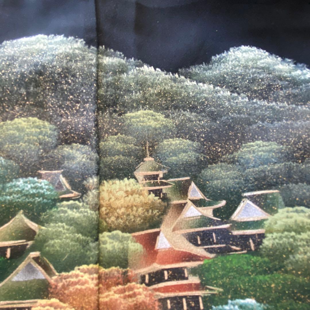 【着物リメイク】フォーマル バックリボン　ワンピースドレス