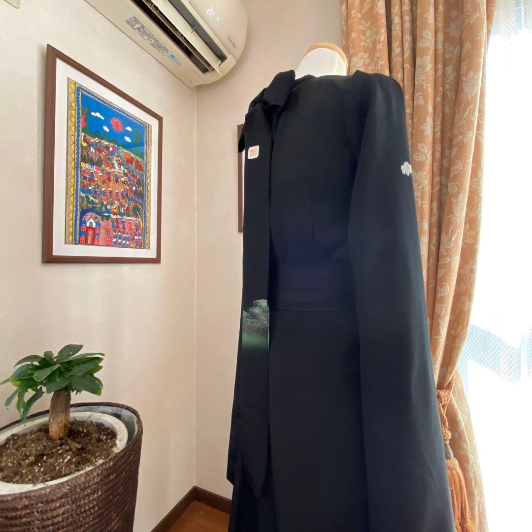 【着物リメイク】フォーマル バックリボン　ワンピースドレス