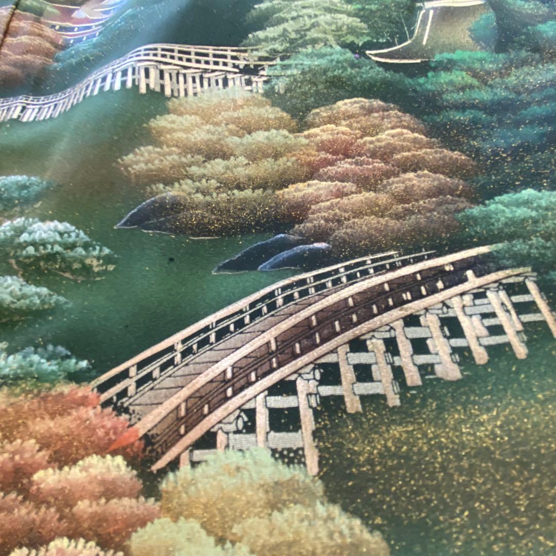 【着物リメイク】フォーマル バックリボン　ワンピースドレス