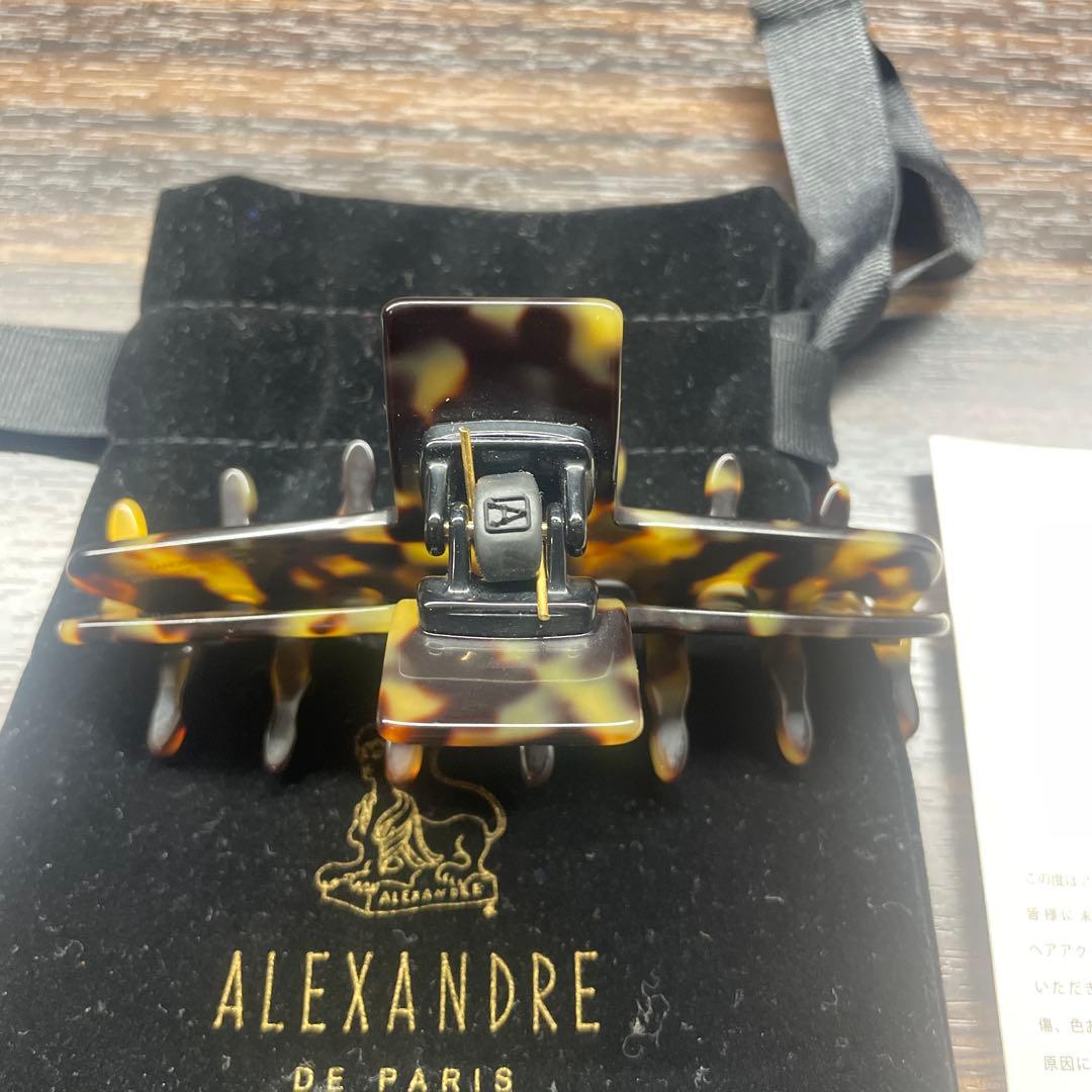 アレクサンドル ドゥ パリ ヘアクリップ W-TOKYO/ブラウン