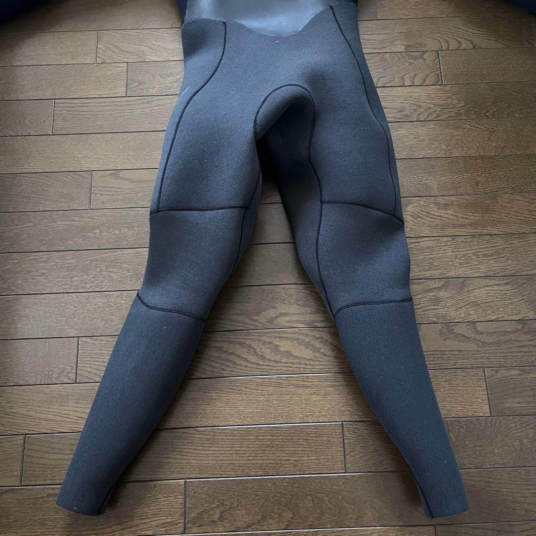 Wetsuit 5×3ブラック・カモフラージュ セミドライスーツ