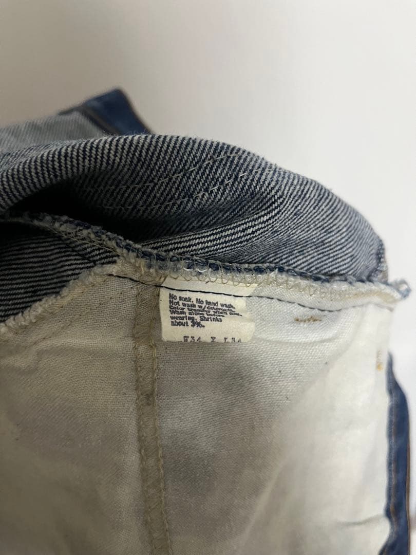 80’s Levi’s 646フレアデニム W34L34