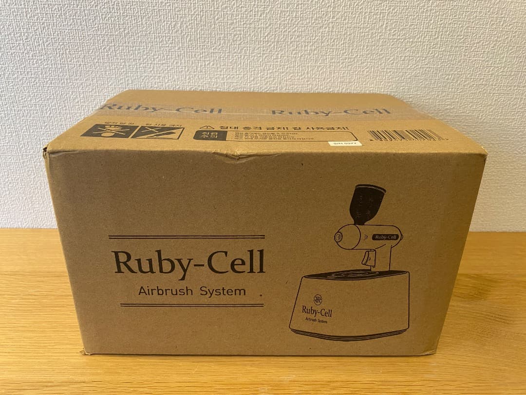 【新品・未使用】ルビーセル　エアブラシ・システム