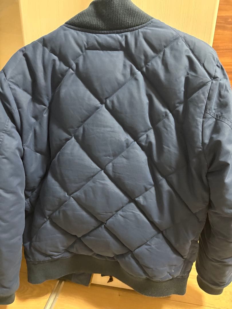 Eddie Bauer Bauer スカイライナーM ブルーダウンジャケット