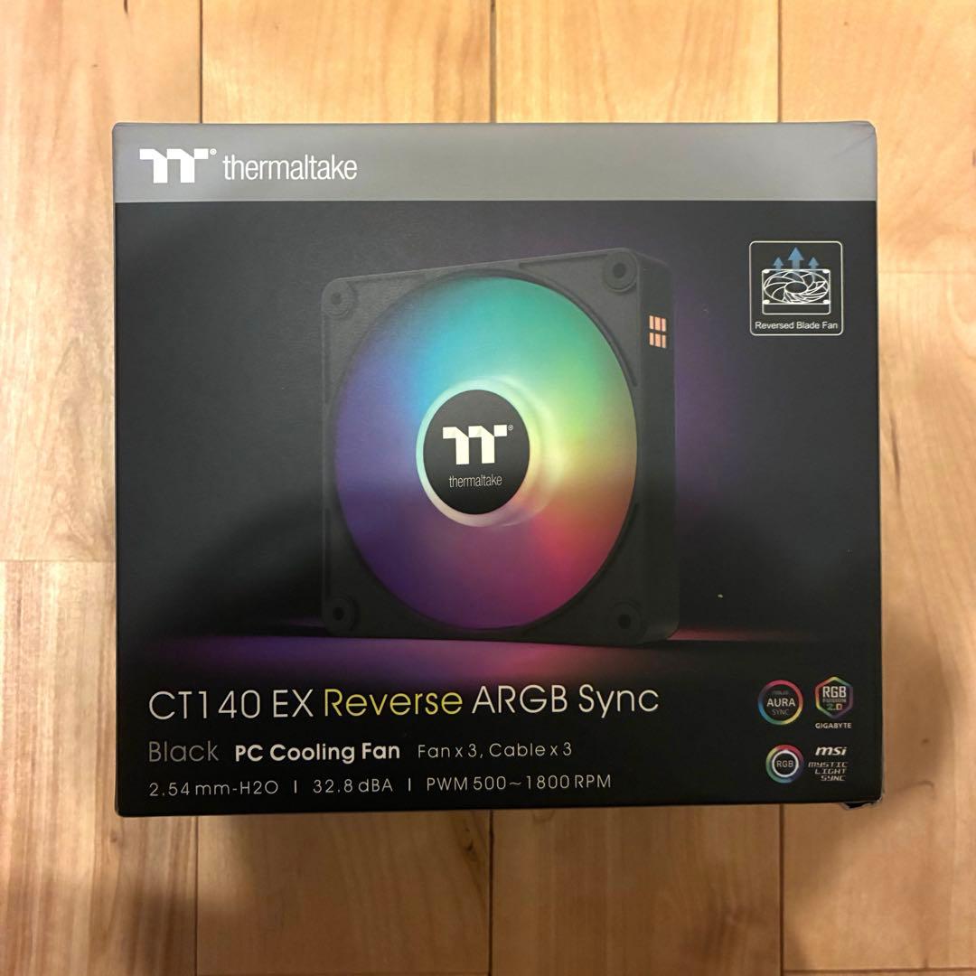 【新品】Thermaltake CT140 EX ARGB 140mm×3