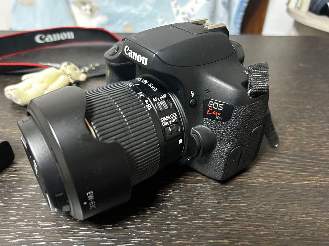 Canon EOS KissX8iEF-S18-55mmレンズショット数9396