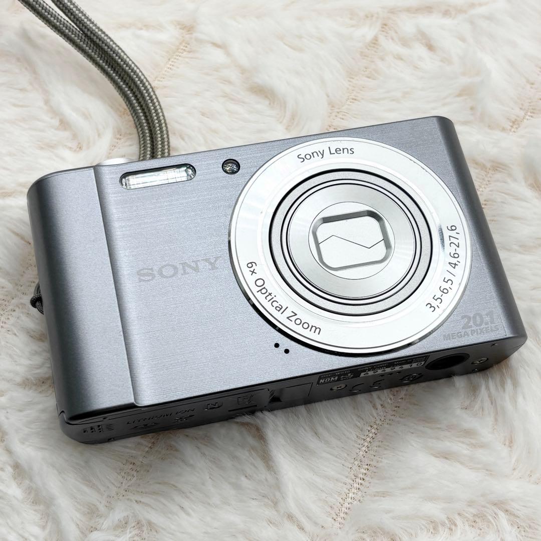 美品✨ 動作良好✨ Sony Cyber-Shot DSC-W810 シルバー
