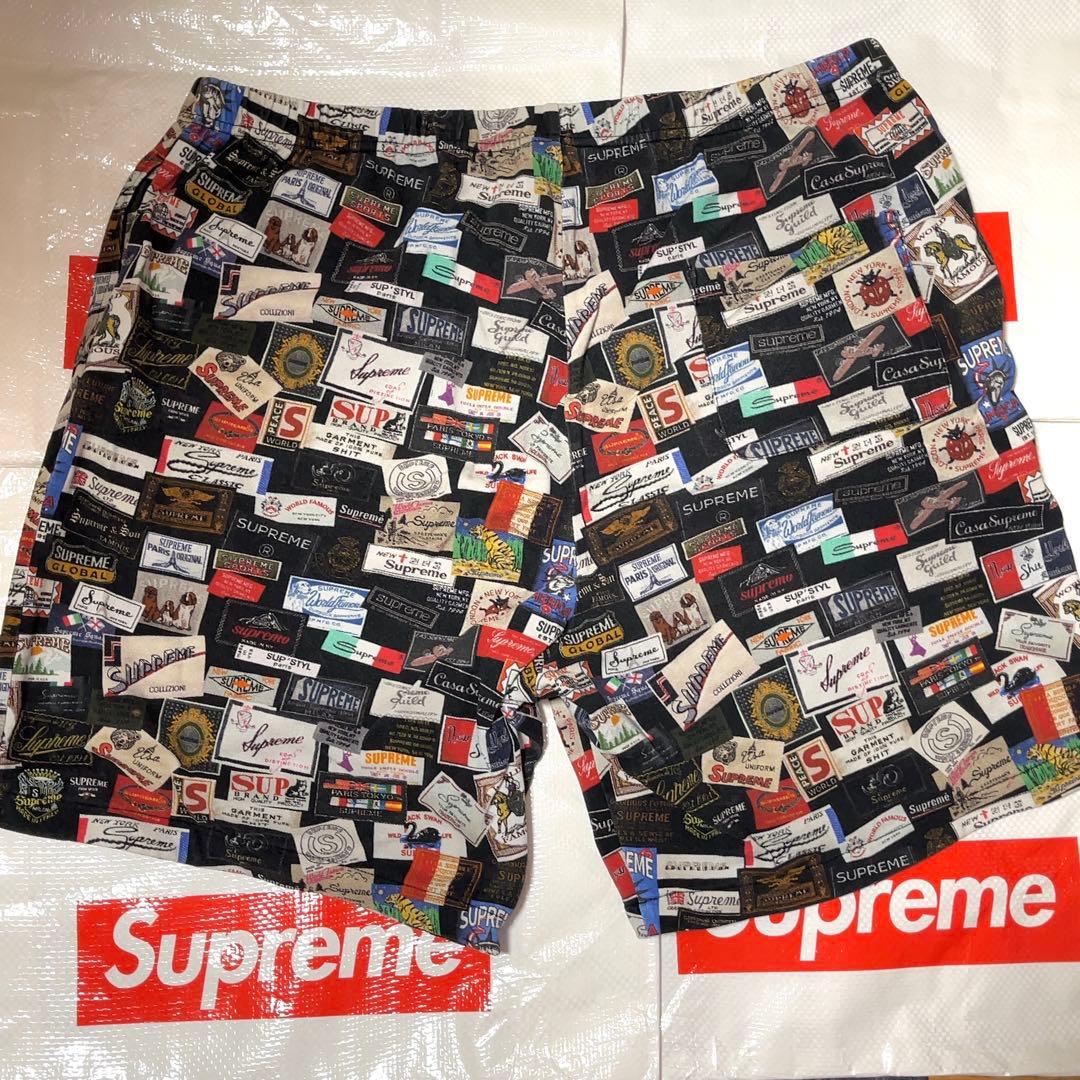 Supreme シュプリーム Labels Pique Short / S