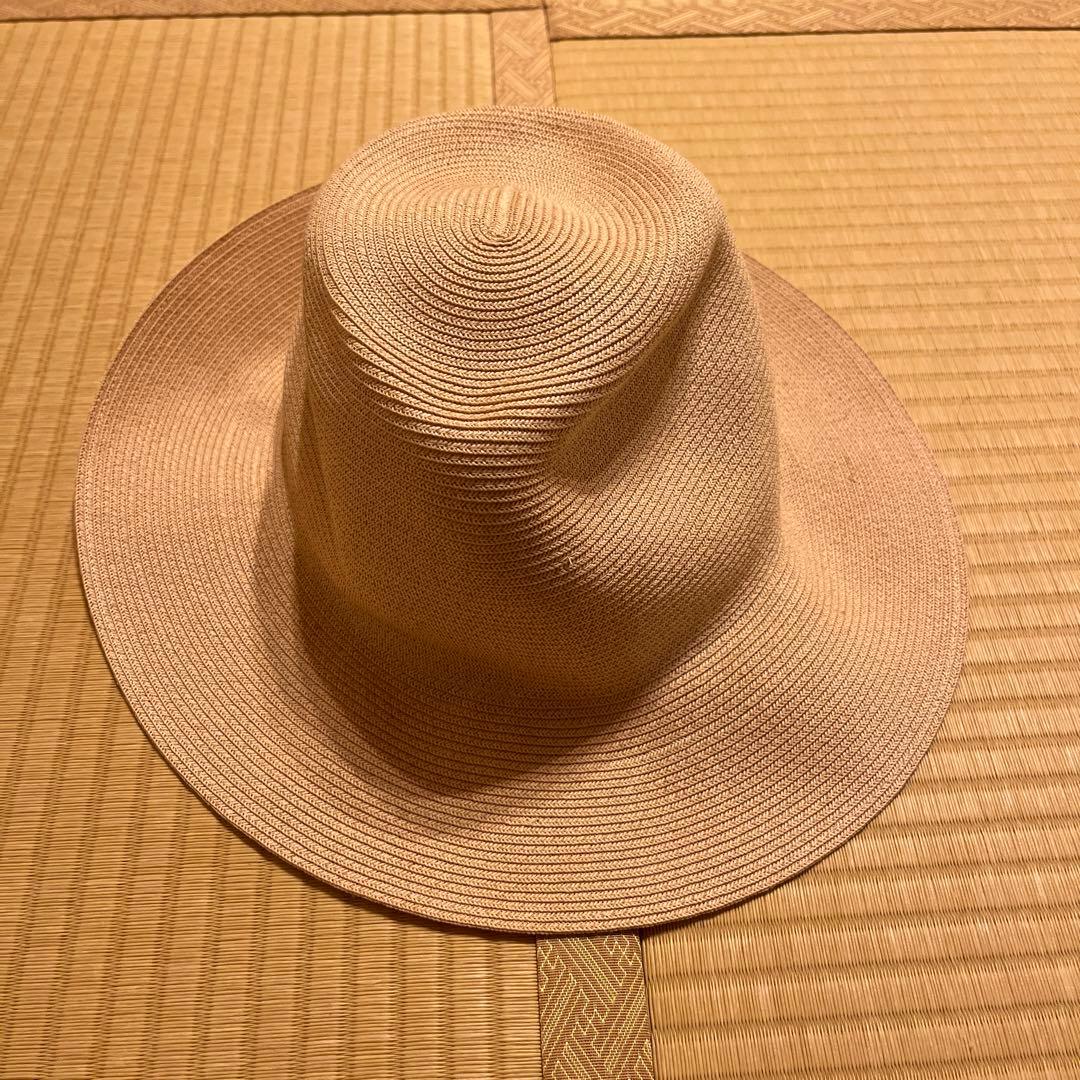 キジマタカユキ　PAPER BRAID SOFT HAT ストローハット