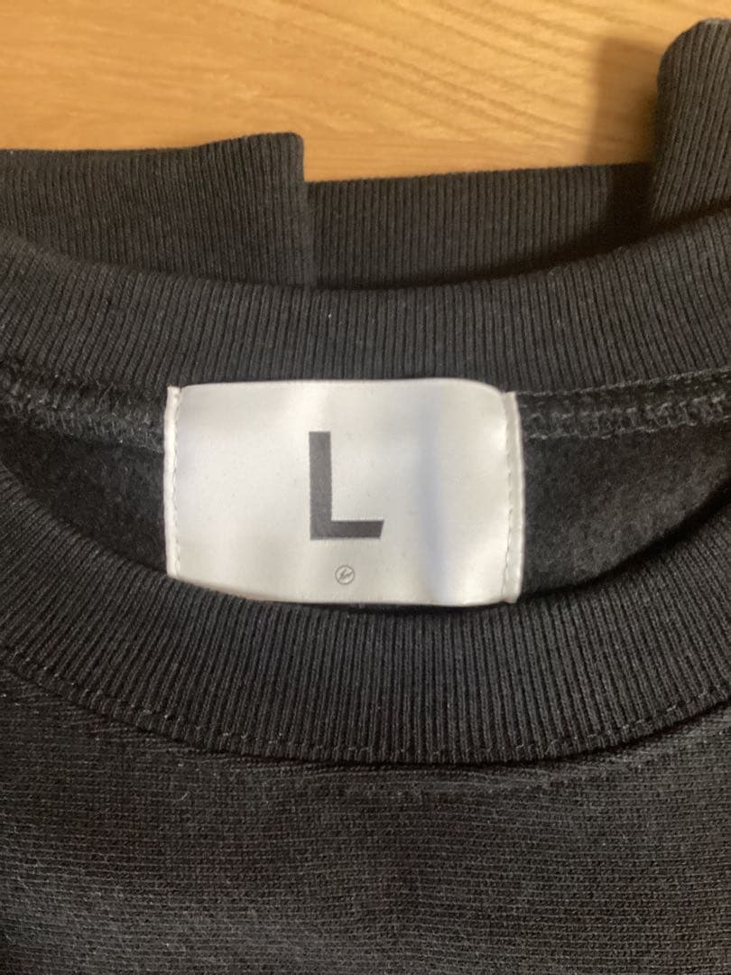 フラグメント【FRAGMENT UNIVERSITY】ロゴスウェット　L