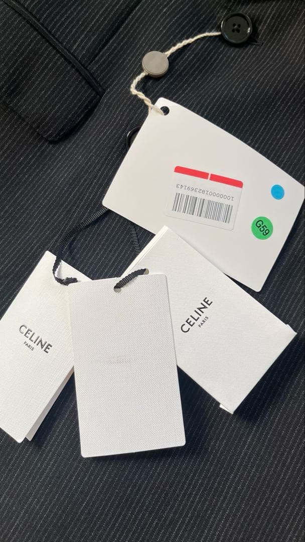 【新品】24SS CELINE セリーヌ　エディ期　テーラードジャケット