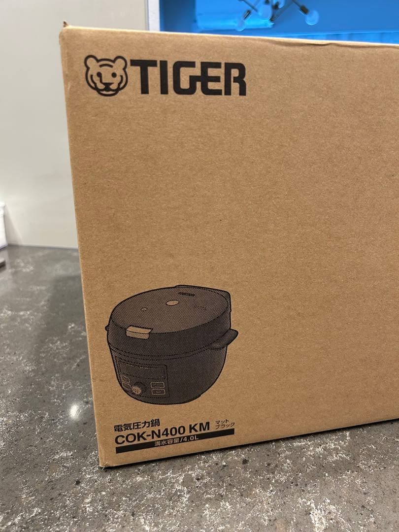 ひ*園様 タイガー魔法瓶　電気圧力鍋 4.0L マットブラック COK-N400