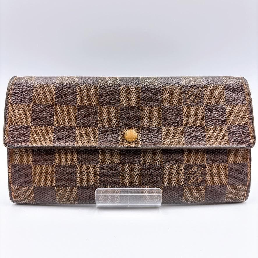 ✨良品✨ ルイヴィトン ポルトフォイユ サラ ダミエ カード10 長財布