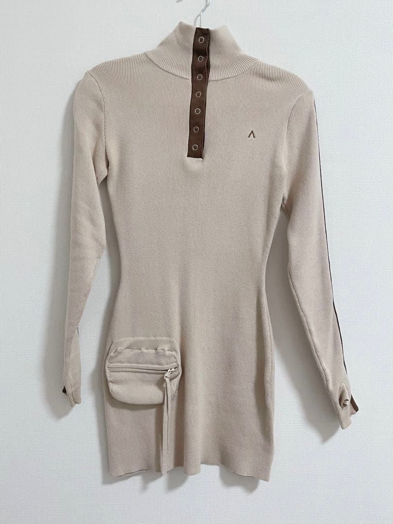 andmary ゾーイポケットミニドレス