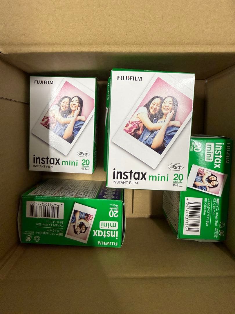 【超特価】FUJIFILM instax mini フィルム 20枚×5パック
