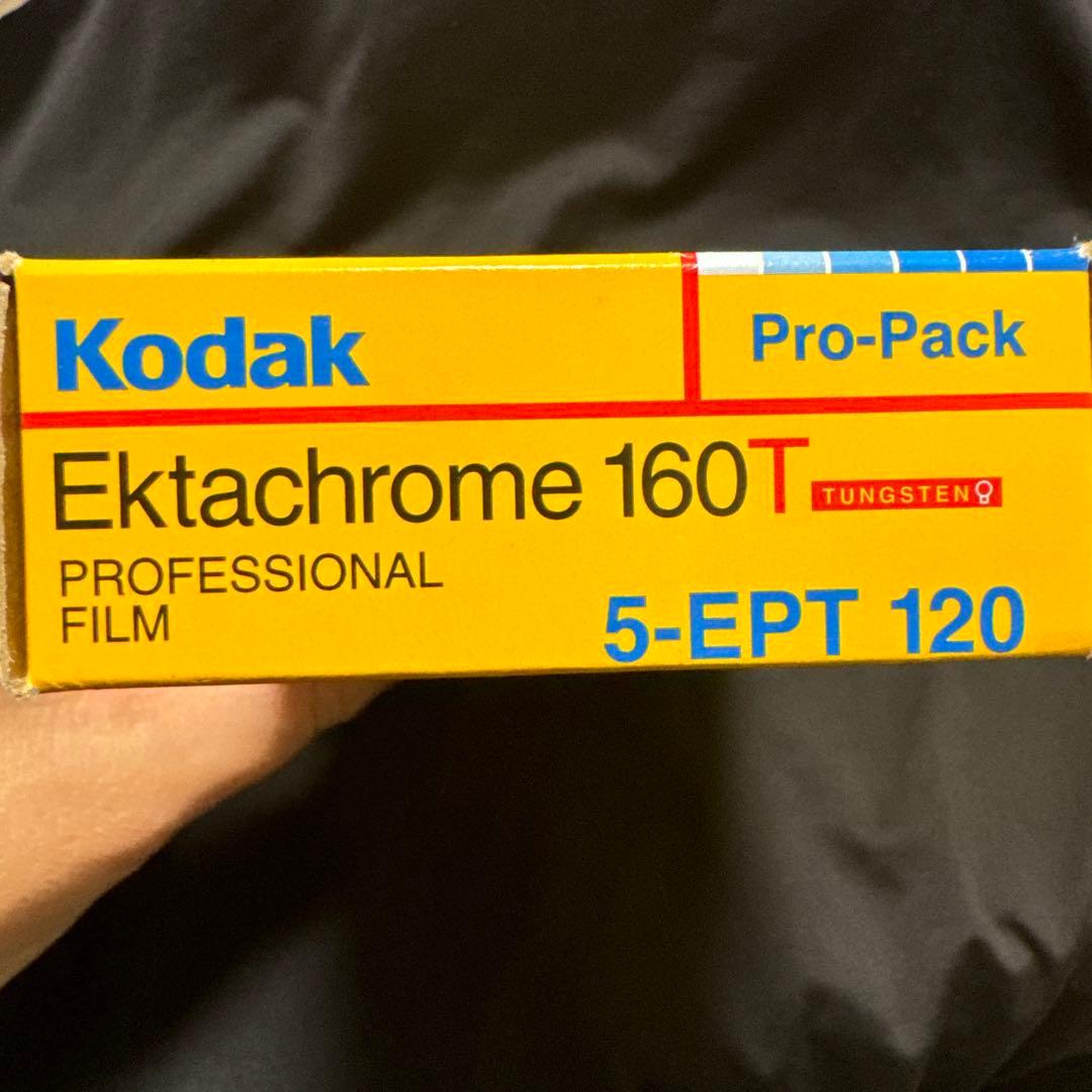 Ektachrome 160T 120 3本、RTP120 64T 5本