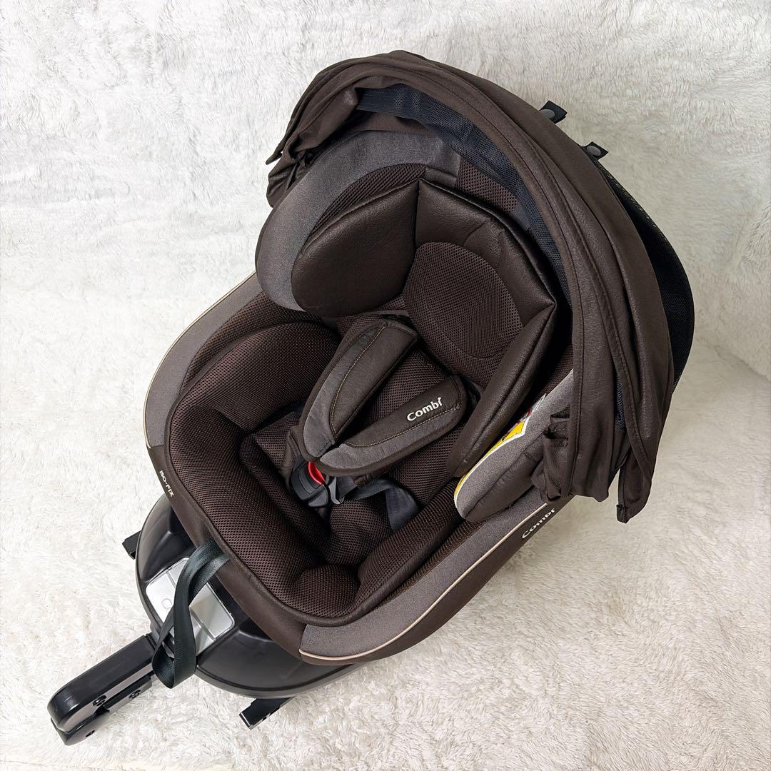 Combiクルムーヴスマート ISOFIX エッグショック 360°回転 新生児