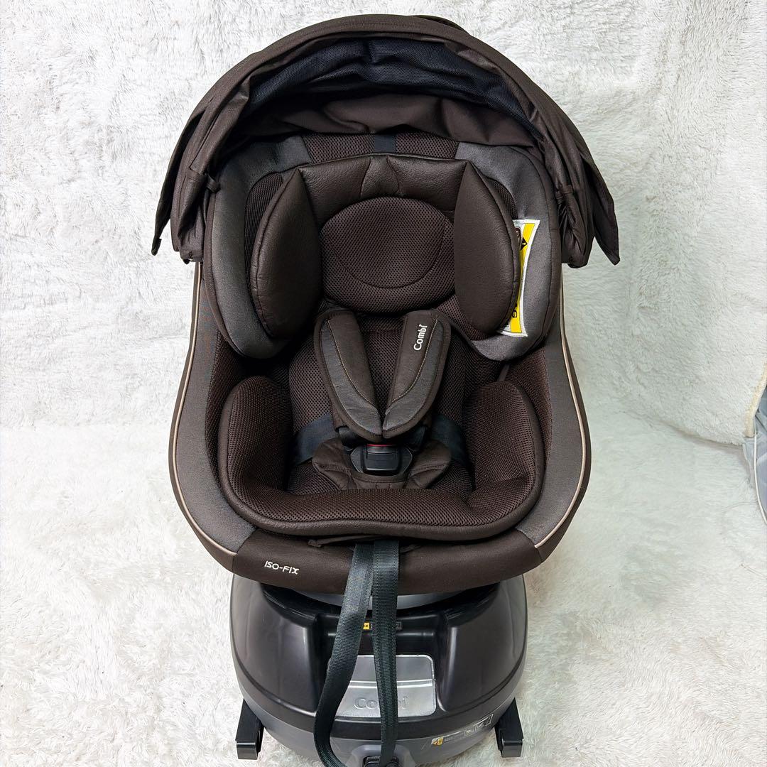 Combiクルムーヴスマート ISOFIX エッグショック 360°回転 新生児