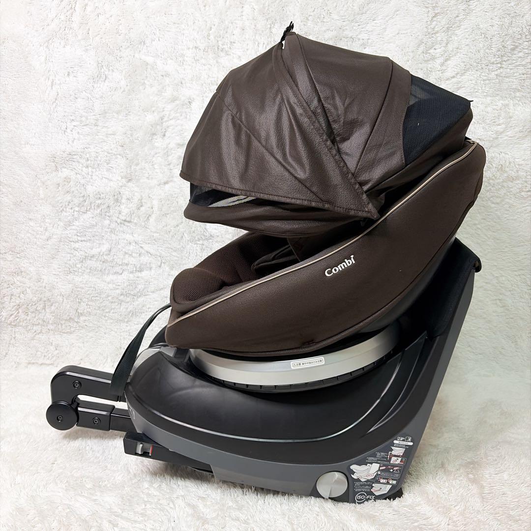 Combiクルムーヴスマート ISOFIX エッグショック 360°回転 新生児
