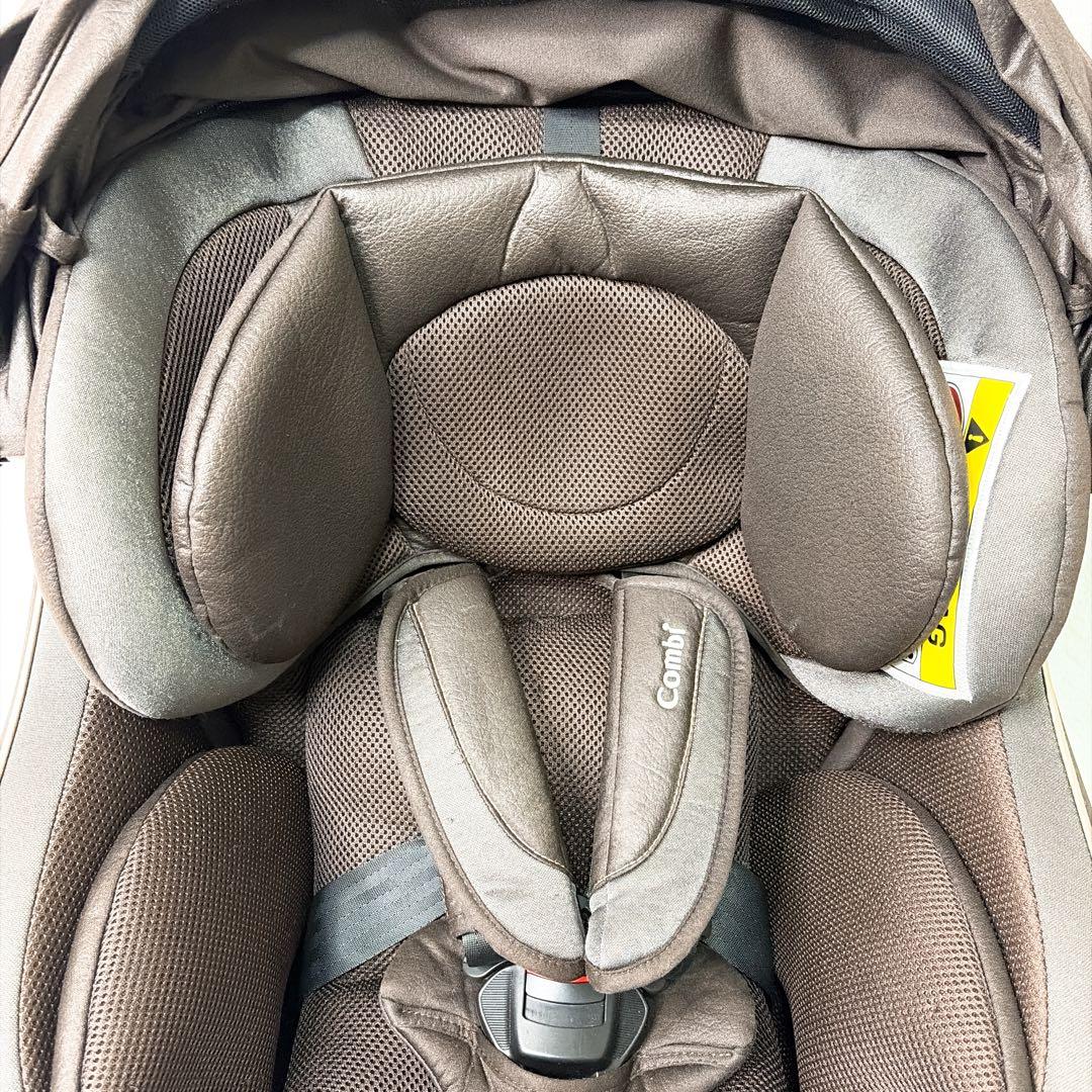 Combiクルムーヴスマート ISOFIX エッグショック 360°回転 新生児