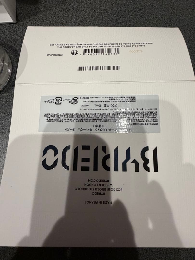 BYREDO Mojave Ghost 香水