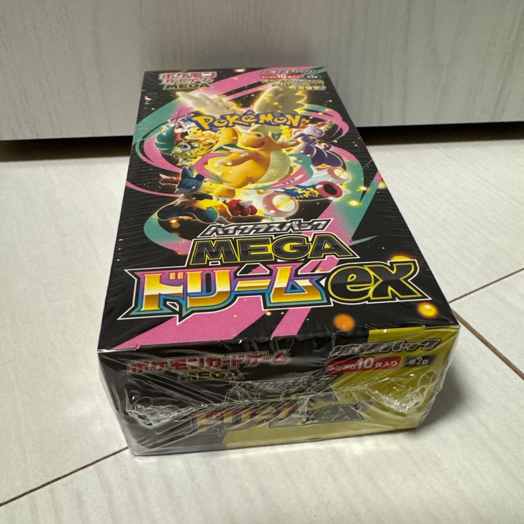 【新品】ポケモンカードハイクラスパックMEGA ドリームEX シュリンク付き