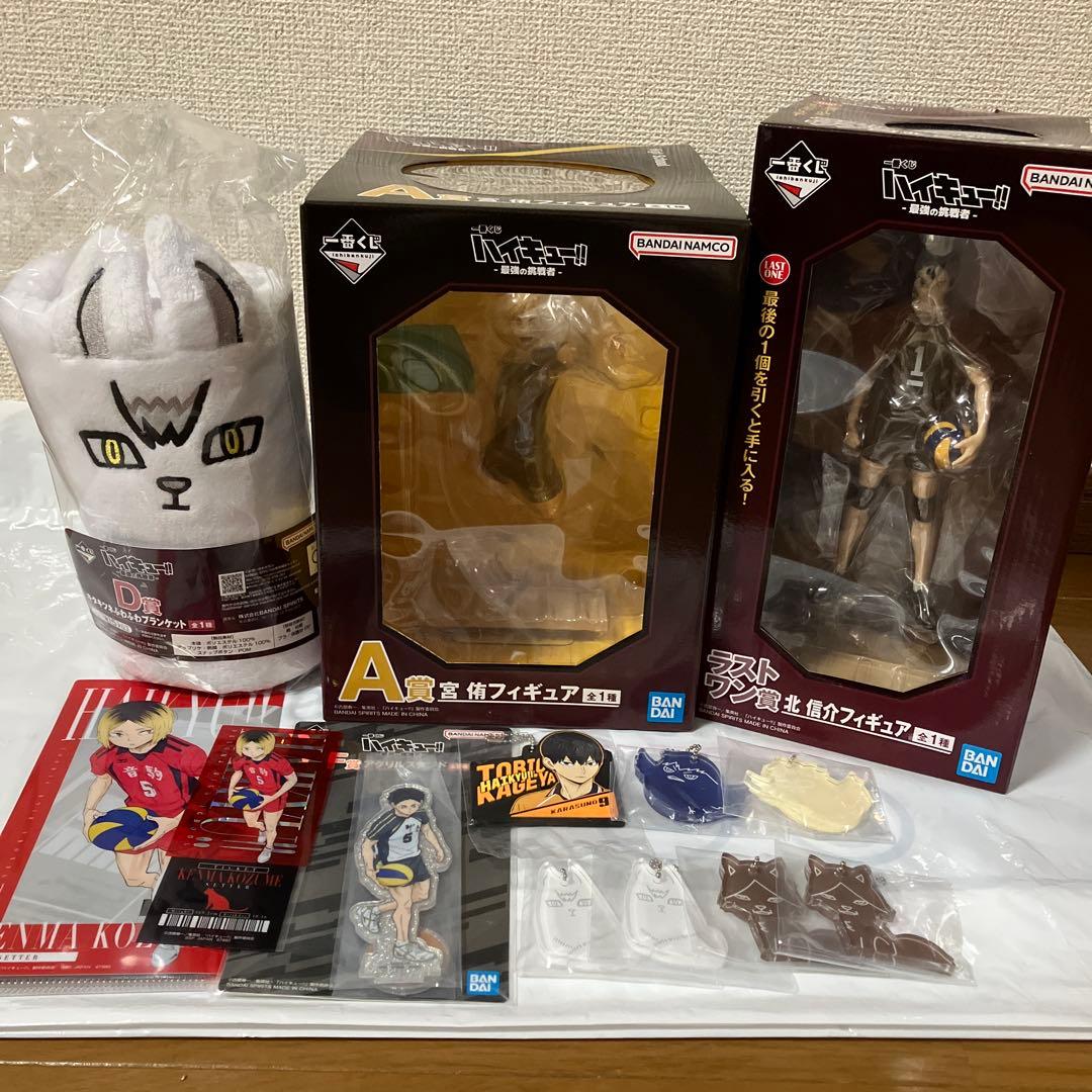 ハイキュー　一番くじ　A賞　ラストワン　D賞　11点セット　下位賞付き