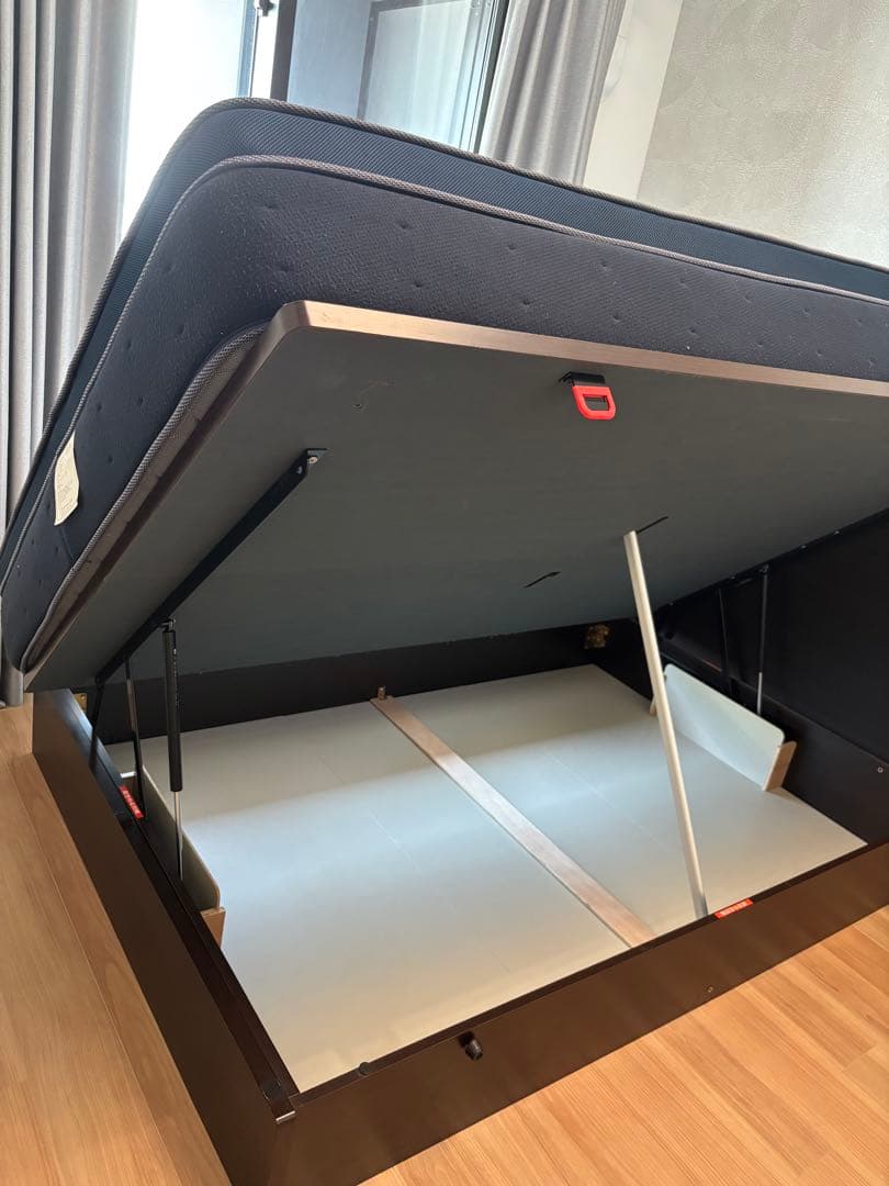 【最終SALE】【美品】【収納大容量】ニトリダブルベッド