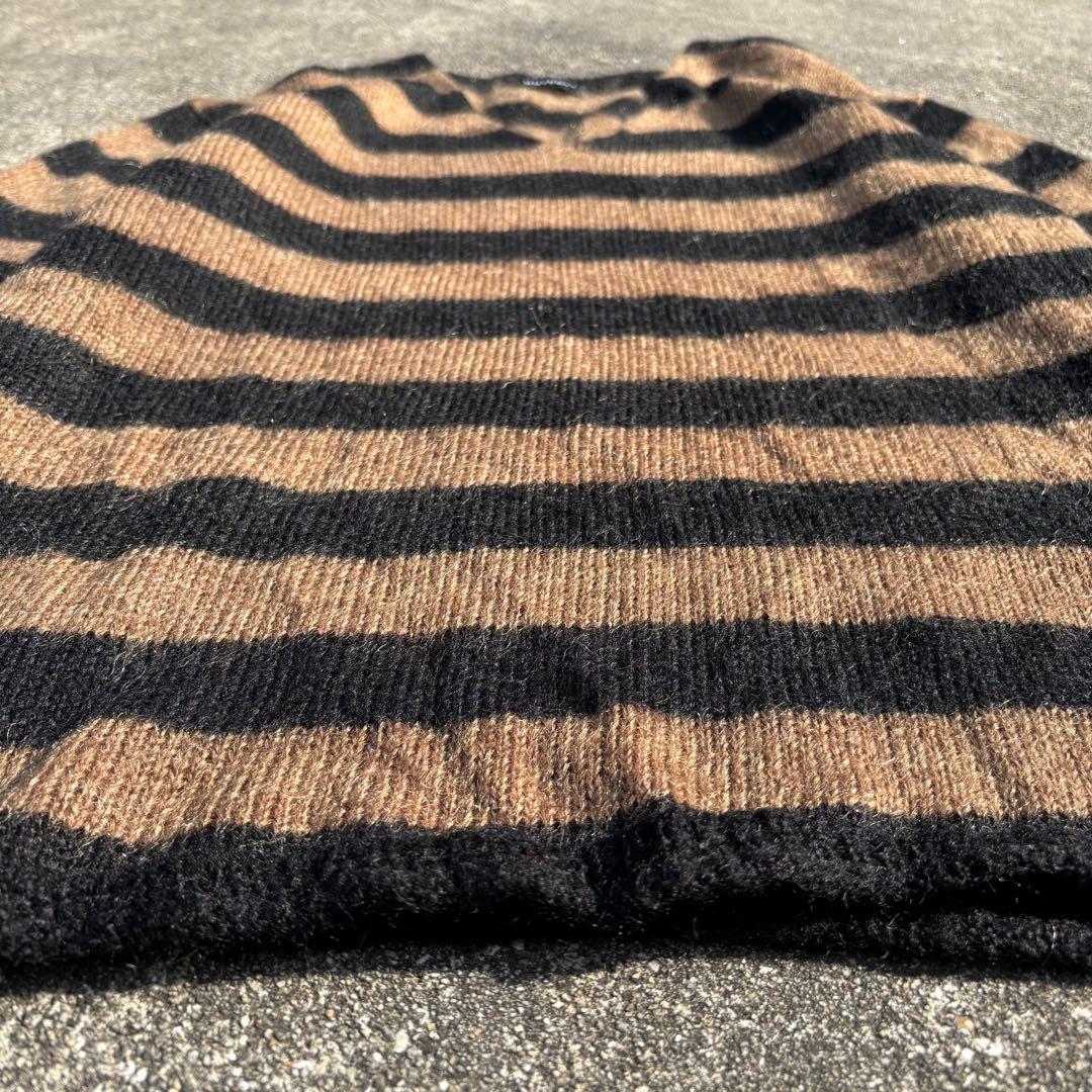 90s モヘアニット ボーダー パンク グランジ archive Y2K