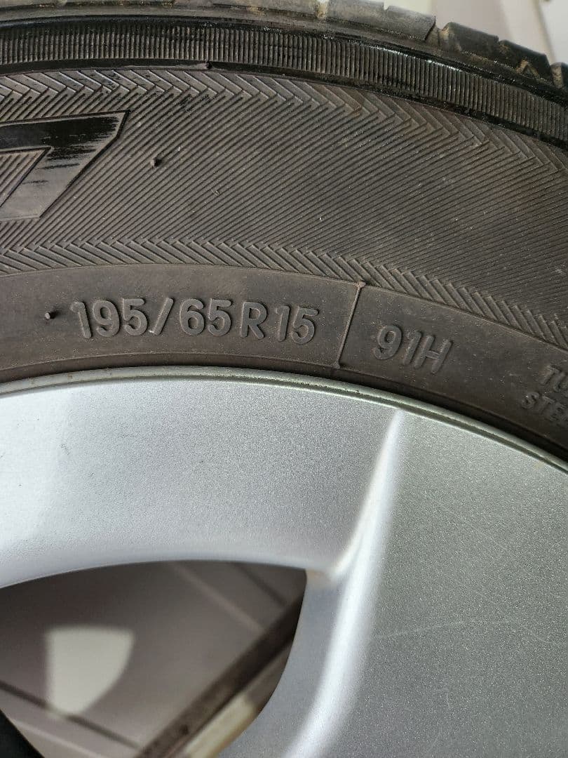 プリウス30系純正195/65/15タイヤホイールセット