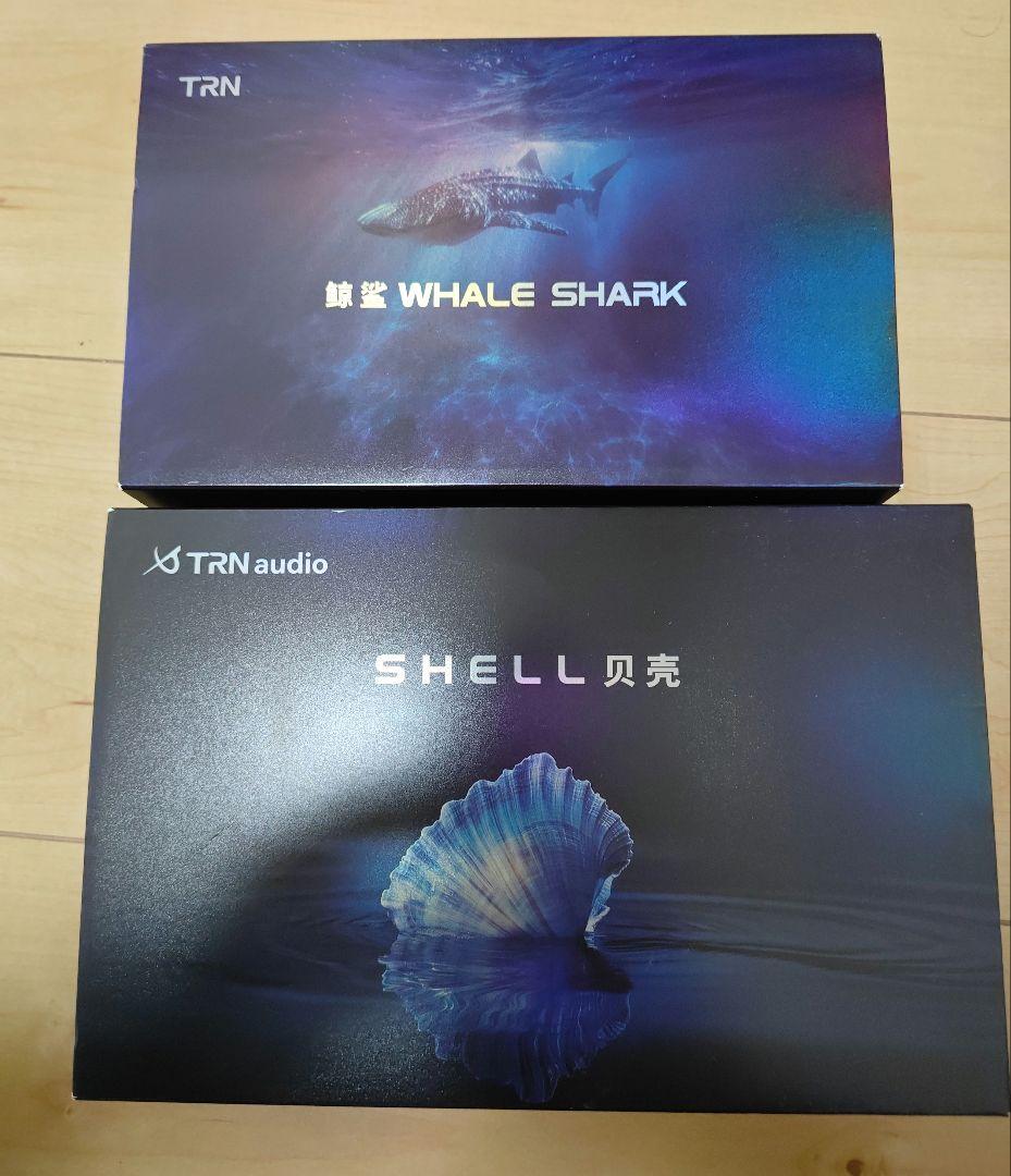 TRN シェル ホエールシャーク イヤホン 2セット【お得なまとめ売り】