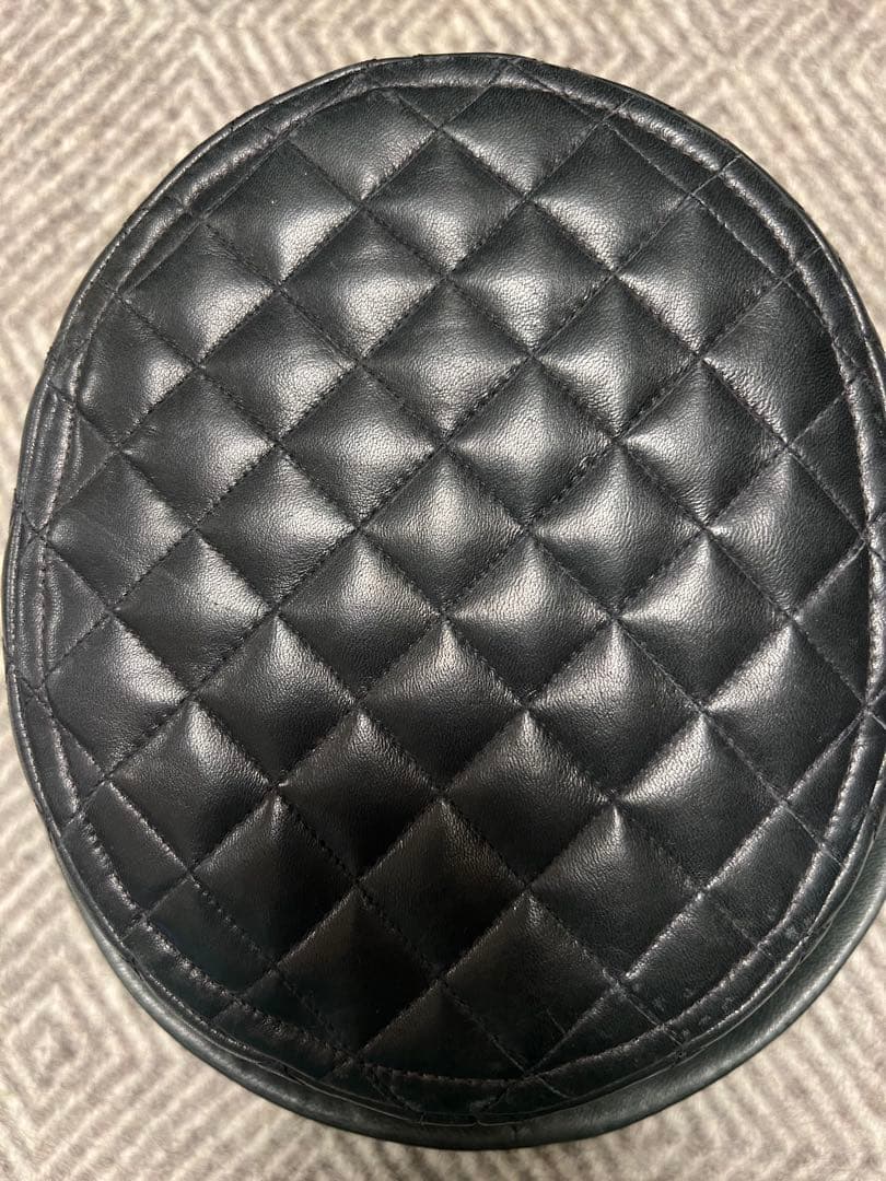CHANEL シャネル　ラムスキン　マトラッセ　ハット　帽子