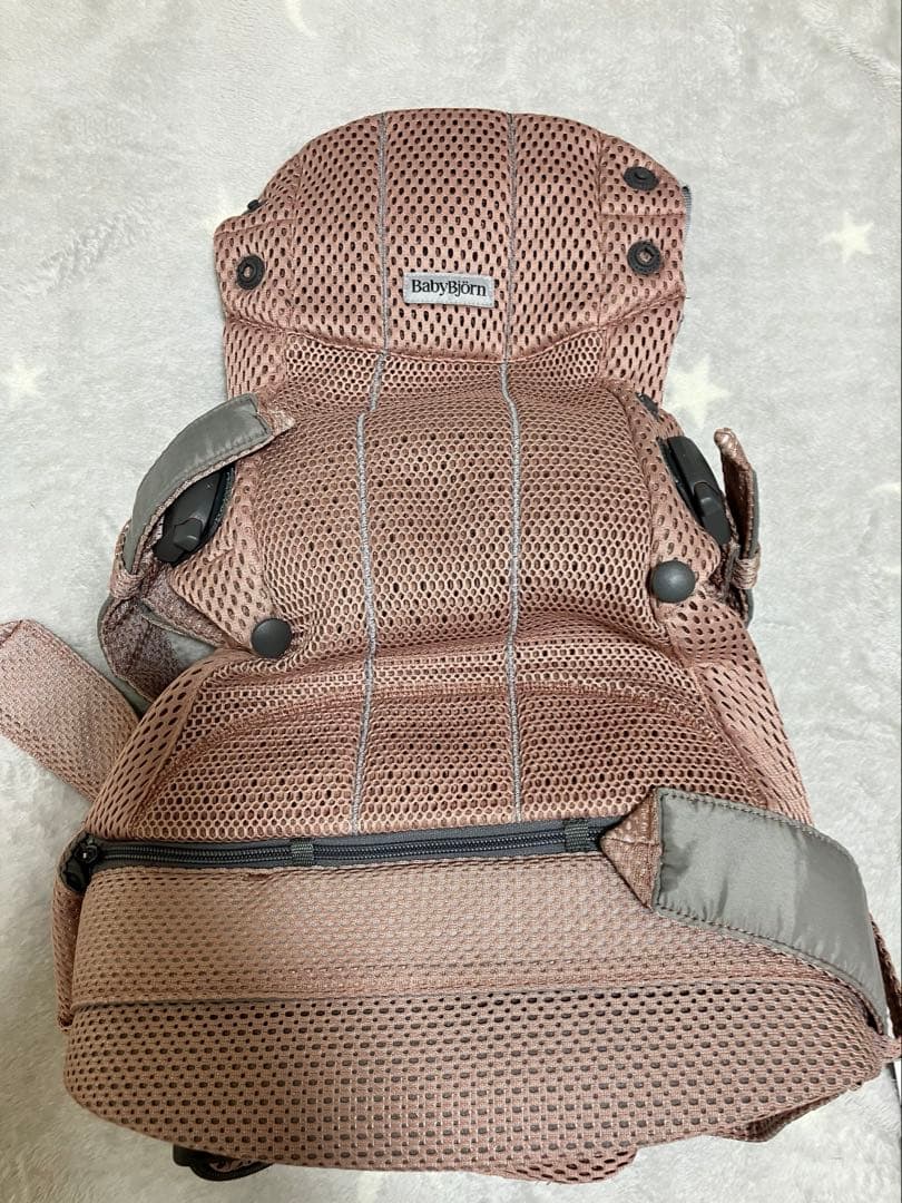 新品・未使用　BabyBjornハーモニー 抱っこ紐 ダスティピンク