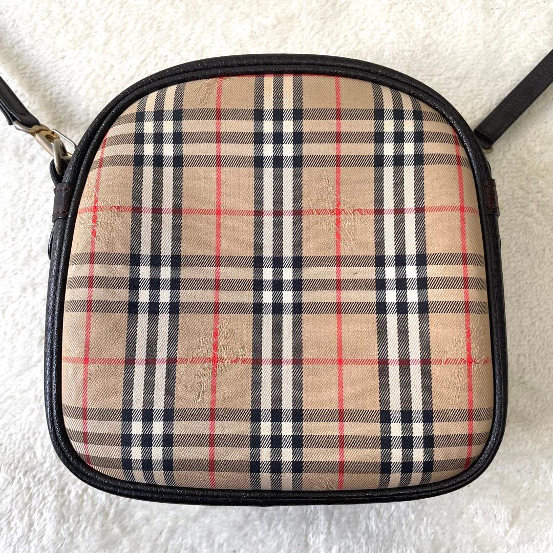【極美品】 バーバリー 2way ショルダーバッグ ノバチェック シャドーホース