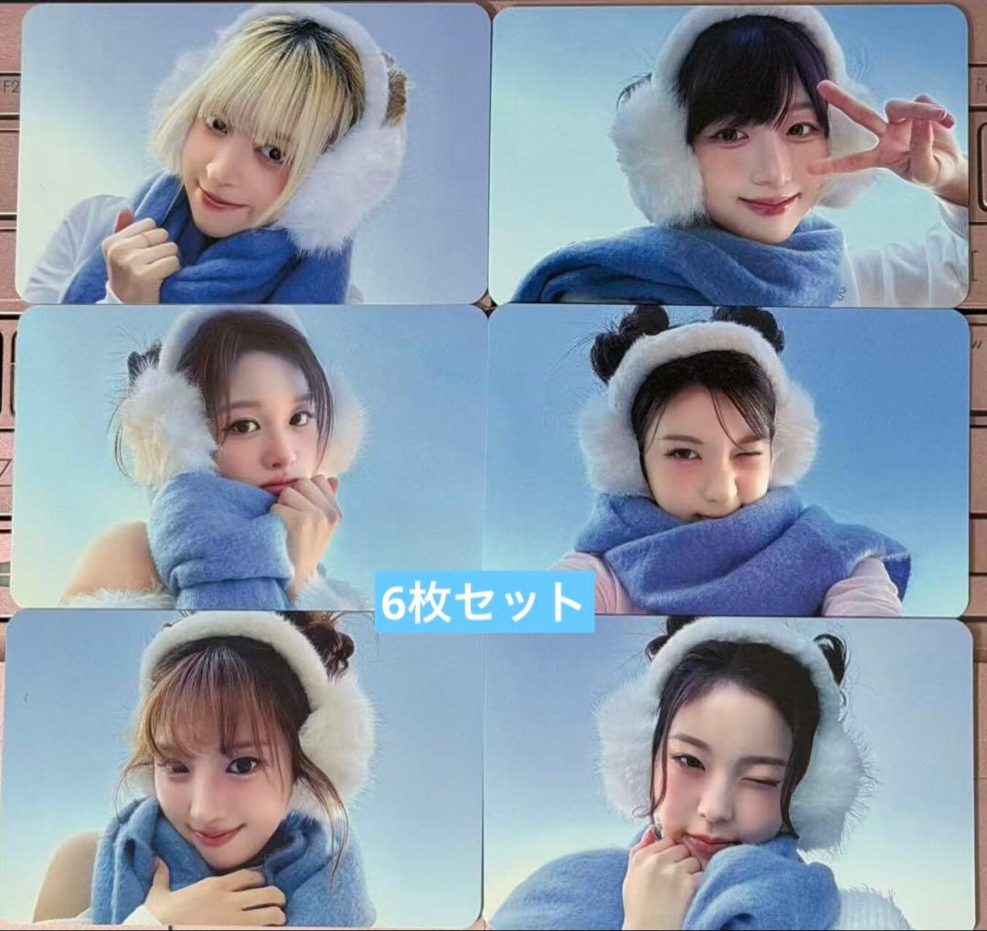 NMIXX 1st makestar 広州サイン会限定 横向き トレカ6枚セット