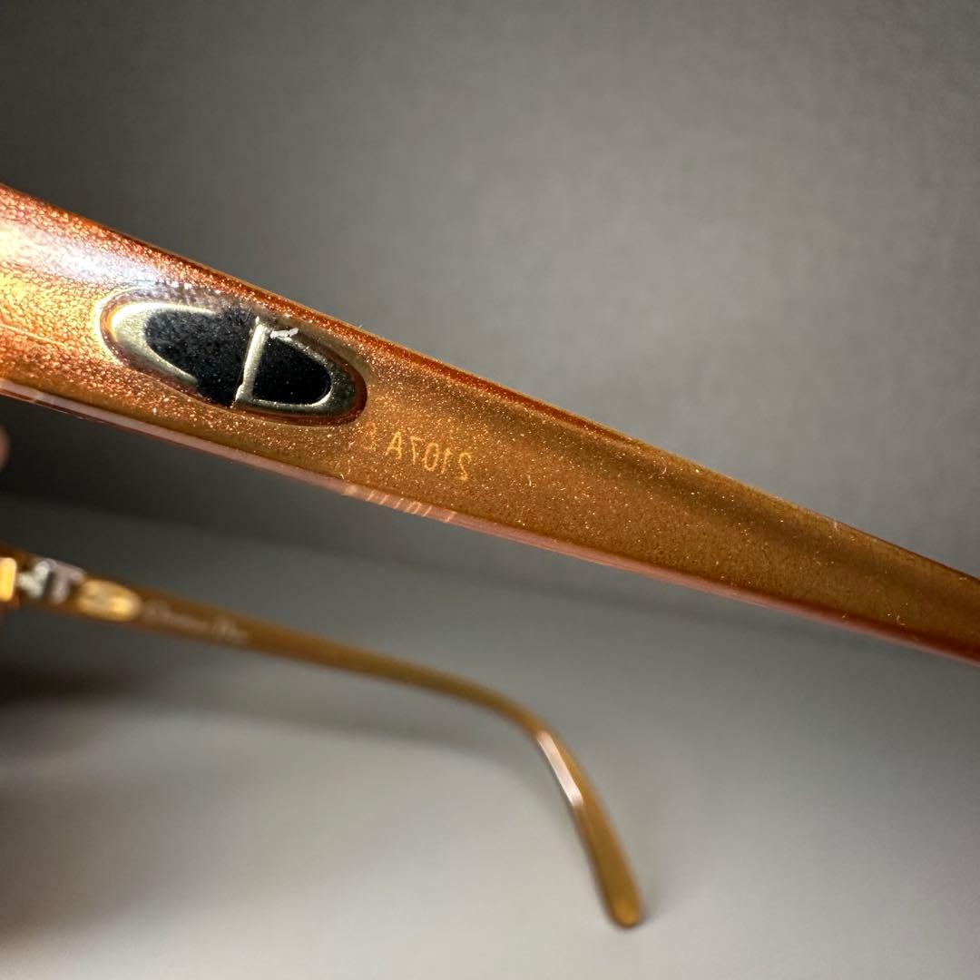 80s Vintage クリスチャン ディオール メガネフレーム オプチル製