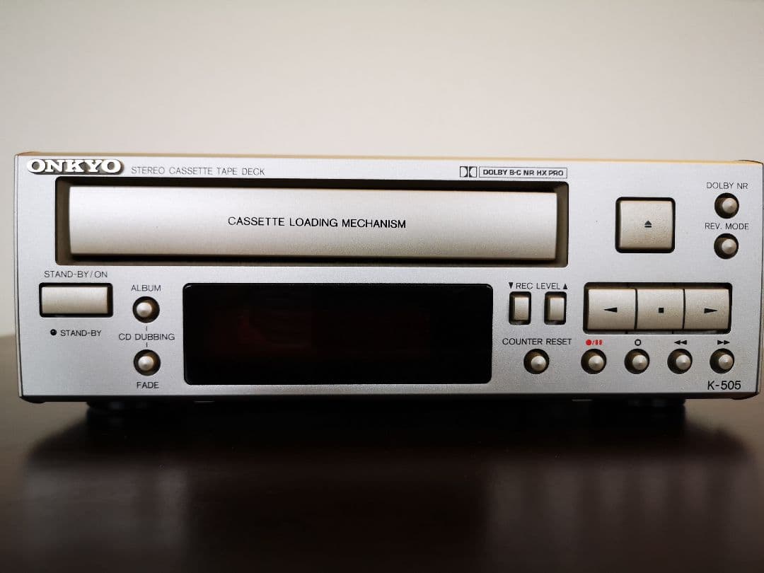 ONKYO オンキョー カセットデッキ　K−505