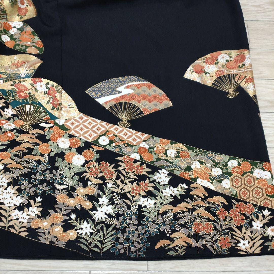 着物リメイク　留袖シャツワンピース