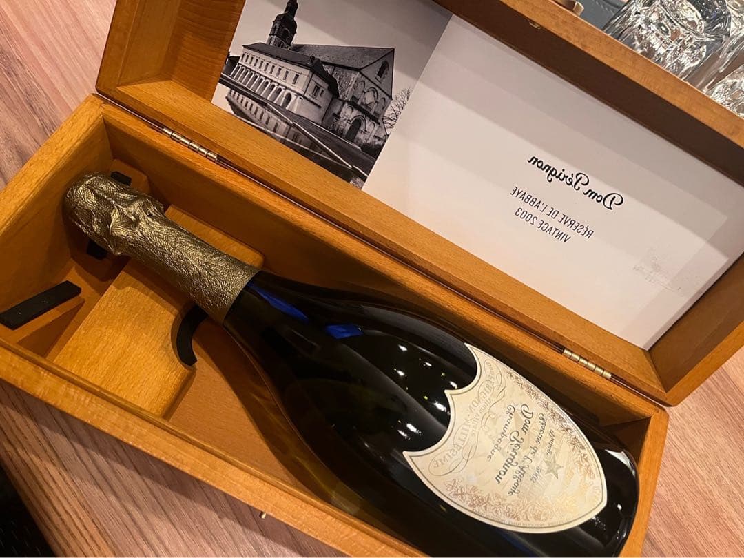 ドン・ペリニヨン シャンパン 2003年ヴィンテージ 木箱入り