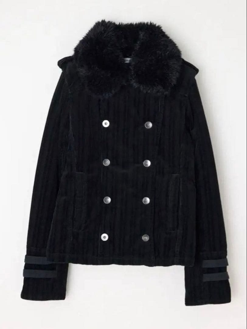 laguagem CORDUROY BOA ジャケット Black