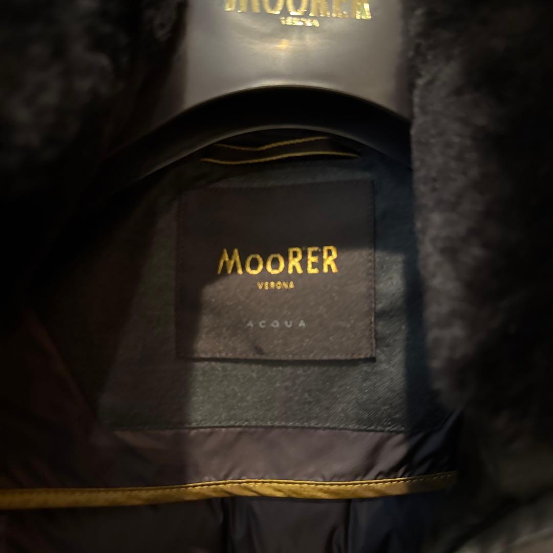 売り切り！半値以下！MOORER ムーレー　ムートンファー　ナイロンxフランネル