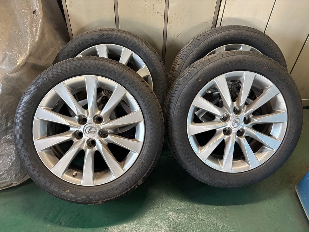2014年式　レクサス LS460 18インチ タイヤ付　予備タイヤなどに　4本