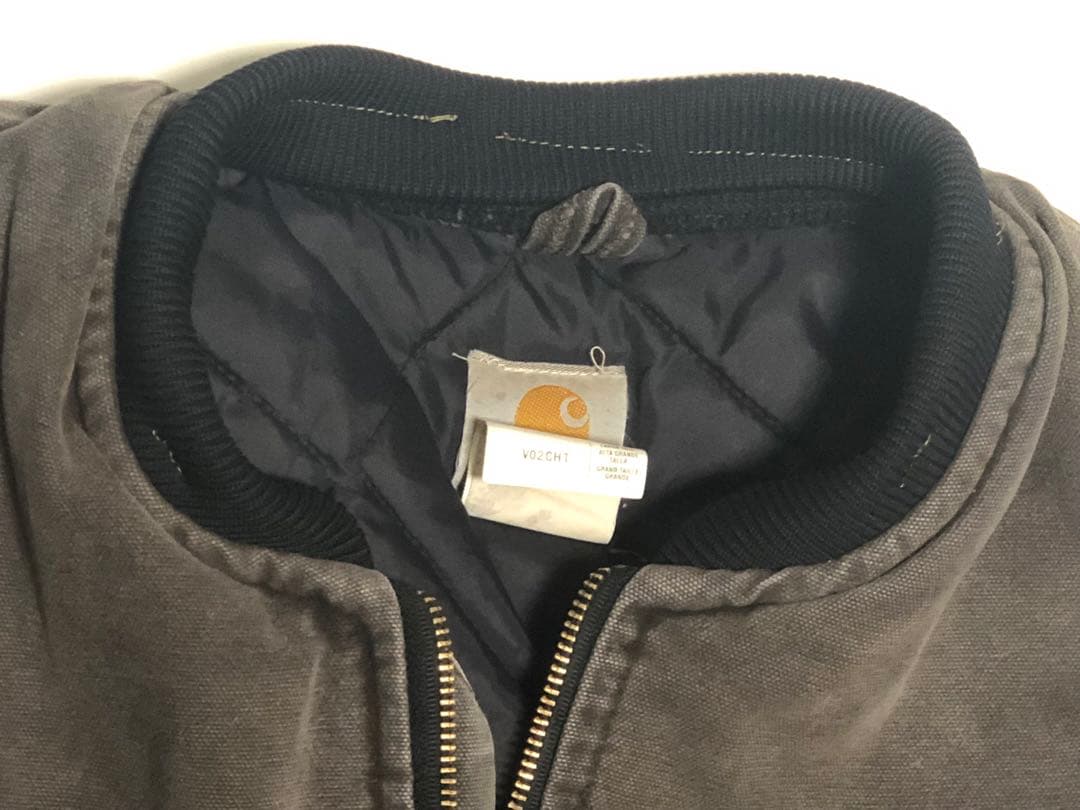 げ*し様 Carhartt ダックベスト USA製 腰ゴム ＬサイズTall